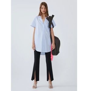 Zara Poplin Shirt with Pocket
